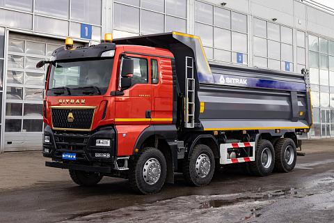 Самосвал SITRAK C7H MAX 8x4 ( ZZ3316V306ME ) / 6.3*2.3*1.5+0.3 / 22-26 м3 / наклон / R22.5