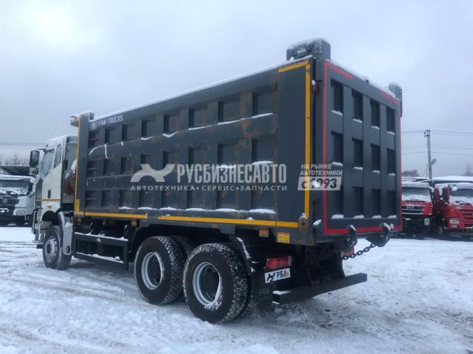 Купить Самосвал FAW J6 (6x4) б/у (2023 г. 35 520 км)(9714) Новая резина зад.ось комплект фильтров в подарок в компании Русбизнесавто - изображение 3