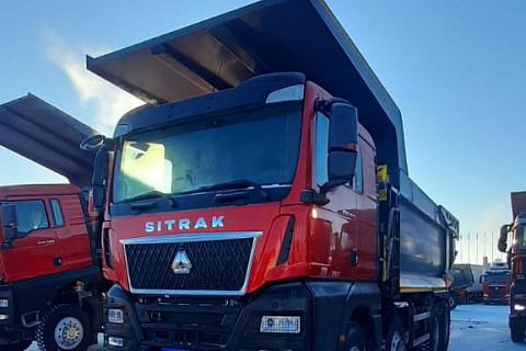 Самосвал SITRAK C7H MAX 8x4 ( ZZ3316V306ME ) / 6.15*2.3*1.65 / 23 м3 / скальный / R 24