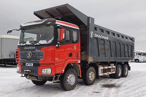 Самосвал SHACMAN SX331863366 8х4 550 л.с б/у (2023 г., 36 381 км.)(3214)скальный козырек