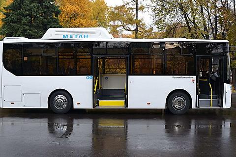 Автобус КАВЗ 4270-80 низкопольный, 28/90, ЯМЗ CNG