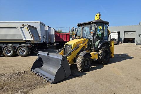 Экскаватор-погрузчик New Holland B80B б/у (2021 г., 2929 м.ч.)(4824) без кондиционера