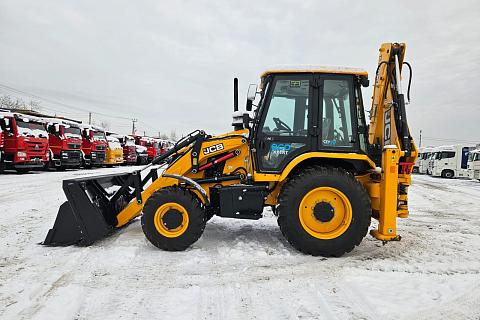 Экскаватор-погрузчик  JCB 3DX (2024 г., 20 м/ч) с кондиционером.(новый, без гарантии)(9995)