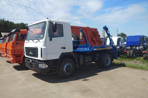 Бункеровоз МК-3512-02 на шасси МАЗ 555025-551-000 (без бункера)_1