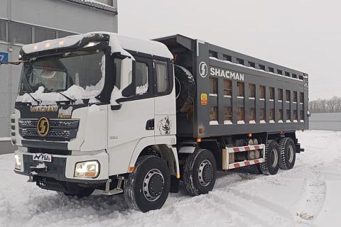 Самосвал SHACMAN SX331863366 8х4 550 л.с б/у (2022 г., 55 029 км.)(3719) Новая резина по кругу