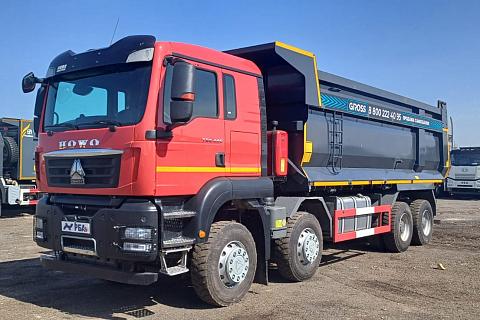 Самосвал HOWO T5G (8x4) б/у (2023 г., 52 264 км.) (0045)