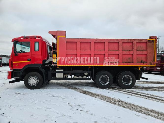 Купить Самосвал JAC N350 6х4 б/у (2021 г.в., 61 789 км.)(9286) - новая резина зад. ось. в компании Русбизнесавто - изображение 6