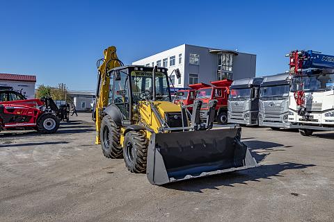 Экскаватор-погрузчик New Holland B110C Performance (рычаги сзади, Италия)