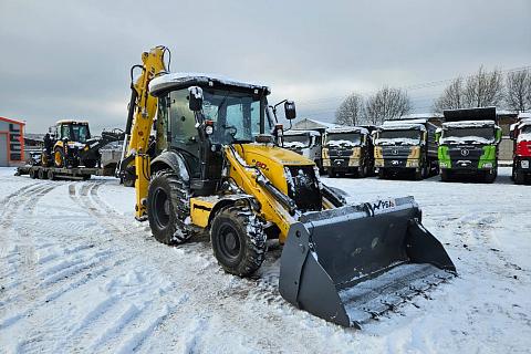 Экскаватор-погрузчик New Holland B80B б/у (2021 г., 2929 м.ч.)(4824) без кондиционера