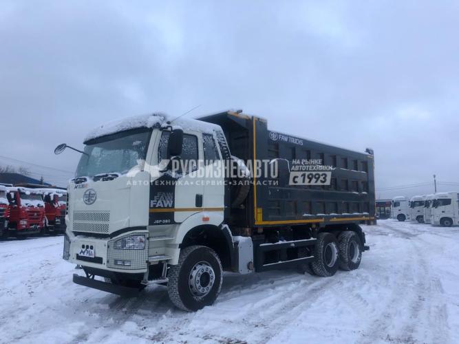 Купить Самосвал FAW J6 (6x4) б/у (2023 г. 35 520 км)(9714) Новая резина зад.ось комплект фильтров в подарок в компании Русбизнесавто - изображение 5