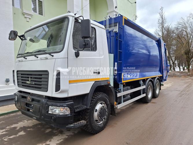 Купить KAT-22S на шасси МАЗ 631226-585-042 (ТКМ-430) Мусоровоз задн загрузка, портал в компании Русбизнесавто - изображение 6