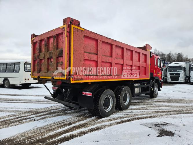 Купить Самосвал JAC N350 6х4 б/у (2021 г.в., 61 789 км.)(9286) - новая резина зад. ось. в компании Русбизнесавто - изображение 3