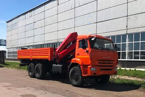 КМУ КАМАЗ 43118-73094-50 (Евро-5, без спалки) + Инман ИМ-150N нижн.упр. + борт сталь 6.2м.