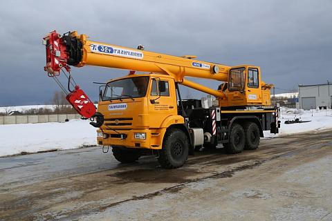 КС 55729-5В-3 автокран с гуськом 32 т. (КАМАЗ-43118) ОВОИД