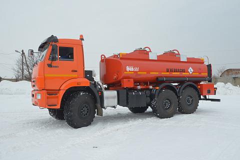 АТЗ-11 КамАЗ 43118 ( мод.56142-0000010-52, 2 отс., насос СШН-50/600, УВТ - ППО-40/ДД-40, А-50 М)