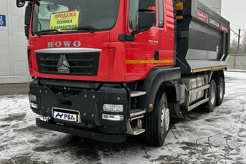 Самосвал HOWO T5G (6x4) б/у /наклон/ (2023 г.в., 50 223 км) (3417)