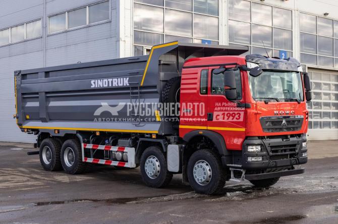 Купить Самосвал HOWO T5G 8x4 ( ZZ3317V386GE1 ) / 7.6*2.3*1.5+0.5 / 26-35 м3 / прямой / п.ч. 5.26 в компании Русбизнесавто - изображение 2