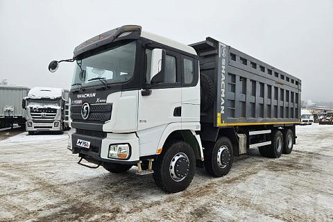 Самосвал SHACMAN SX33186T366 8x4 б/у (2021г., 3 563 км) - новый ДВС, новое сцепление, резина (2621)