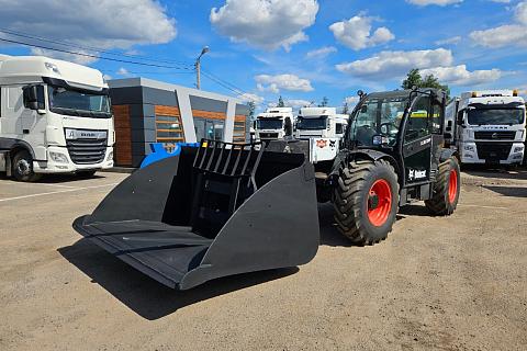 Погрузчик телескопический BOBCAT TL38.70 б/у (2021 г.в., 9958 м*ч) (вилы+ковш 3м3)