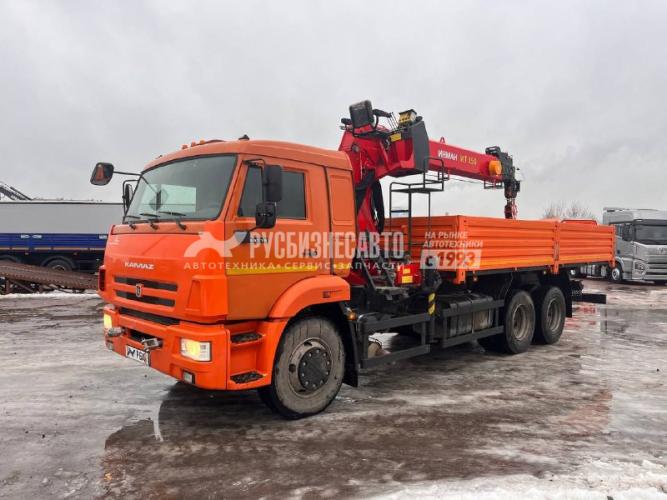 Купить КМУ КАМАЗ 65115 (6х4) + PALFINGER INMAN IT 150 б/у (2023 г.в., 10 854 км., 95 м/ч) (7999) в компании Русбизнесавто - изображение 9