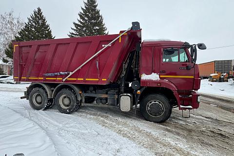 КАМАЗ 6520-B5 самосвал б/у ДВС Cummins (2023 г.в. 28 418 км.)(7289)