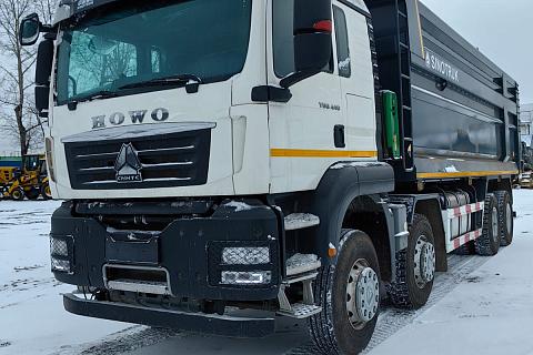 Самосвал HOWO T5G 8X4 б/у (2023г.в. 21 620 км.) (0852)