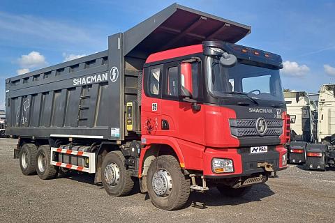 Самосвал SHACMAN SX331863366 8х4 550 л.с б/у (2023 г., 36 381 км.)(3214)скальный козырек