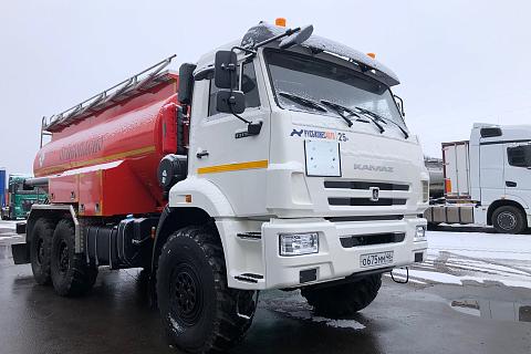 Топливозаправщик FOX TANK 9666P1 на шасси КАМАЗ 43118 12.0 м3 б/у (2021 г., 2 600 км)