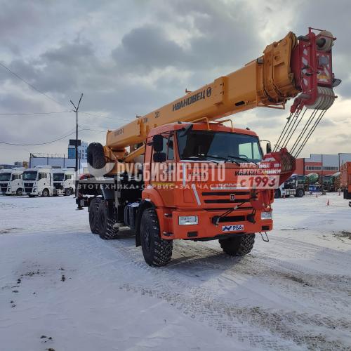 Купить Автокран Ивановец КС-55717К-3 шасси КАМАЗ 43118 б/у (2022г, 15 752 км, 1660 м*ч. 32т/31м) (0095) в компании Русбизнесавто - изображение 18