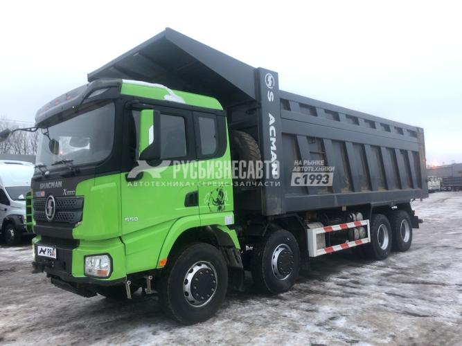 Купить Самосвал SHACMAN SX331863366 8х4 550 л.с б/у (2023 г., 27 359 км.)(4188)скальный козырек нов. резина в компании Русбизнесавто - изображение 1