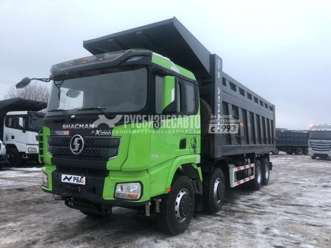 Купить Самосвал SHACMAN SX331863366 8х4 550 л.с б/у (2023 г., 27 359 км.)(4188)скальный козырек нов. резина в компании Русбизнесавто - изображение 2