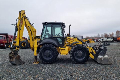 Экскаватор-погрузчик NEW HOLLAND B115B б/у (2021 г., 4 566 м.ч.)(6741)