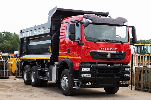 Самосвал HOWO T5G 6x4 ( ZZ3257V384GE1 ) / 5.2*2.3*1.5+0.2 / 18-20 м3 / наклон / п.ч. 4.77