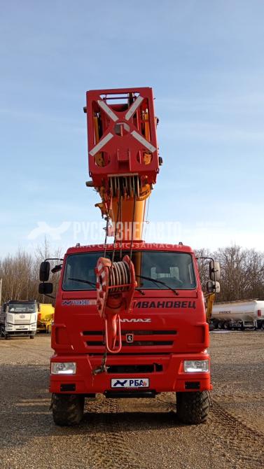 Купить Автокран Ивановец КС-45717К-3Р шасси КАМАЗ 43118 б/у (2023 г.в., 6 934 км., 1 089 м/ч)(0549) в компании Русбизнесавто - изображение 1