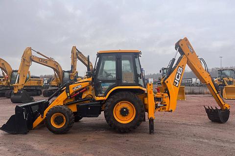 Экскаватор-погрузчик  JCB 3DX (2024 г., 9 м/ч) с кондиционером.(новый, без гарантии)(5334)