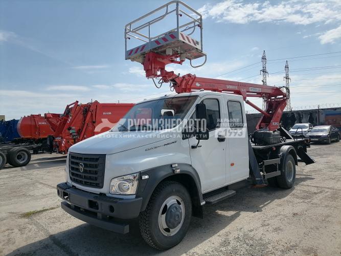 Купить АГП КЭМЗ ТА-18 на шасси ГАЗ-C42R33-106В (Евро-3, 4х2), двухрядка, стрела вперед, поворотная люлька в компании Русбизнесавто - изображение 6