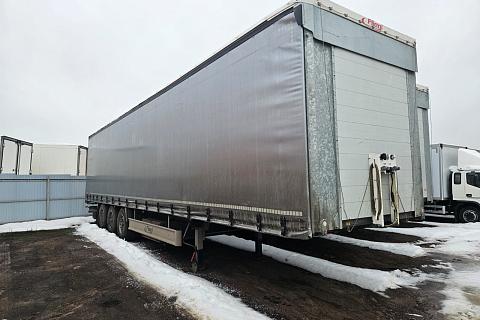 FLIEGL SDS 350,ПОЛУПРИЦЕП (штора, ворота) V= 92 м3, CCУ 1150, L=13,6м б/у (2024г.в.) 5013