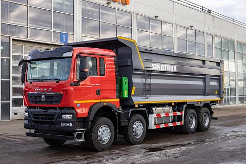 Самосвал HOWO T5G 8x4 ( ZZ3317V386GE1 ) / 7.6*2.3*1.5+0.5 / 26-35 м3 / прямой / п.ч. 5.26