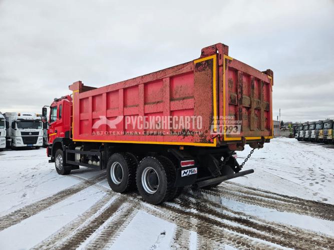 Купить Самосвал JAC N350 6х4 б/у (2021 г.в., 61 789 км.)(9286) - новая резина зад. ось. в компании Русбизнесавто - изображение 4