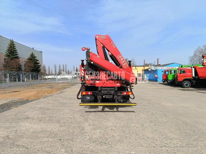 Купить КМУ МАЗ 631228-8575-012 (Евро-5) + FASSI F155A.0.22 на заднем свесе + борт сталь 6,45м. в компании Русбизнесавто - изображение 1