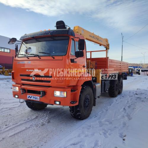 Купить КМУ КАМАЗ 43118 + SOOSAN SCS746L б/у (2022 г.в. 15 499 км. 1120 м*ч, 6.2м.) (1973) в компании Русбизнесавто - изображение 10