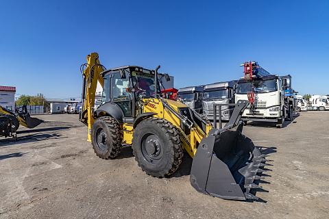 Экскаватор-погрузчик New Holland B115C Performance (рычаги сзади, Италия)