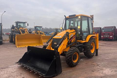 Экскаватор-погрузчик  JCB 3DX (2024 г., 8 м/ч) с кондиционером.(новый, без гарантии)(5328)