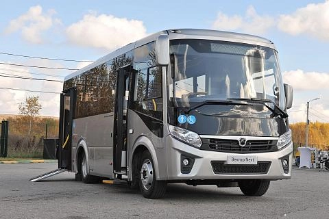 Автобус ПАЗ 320436-04 Вектор Next доступная среда (дв.ЯМЗ, EGR, Е-5, КПП Fast Gear, город 19+1/52)